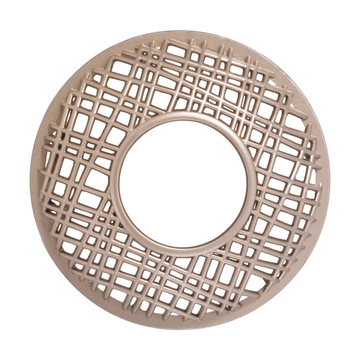 Декоративная крышка золотистая металлическая для свечи Yankee Candle ...