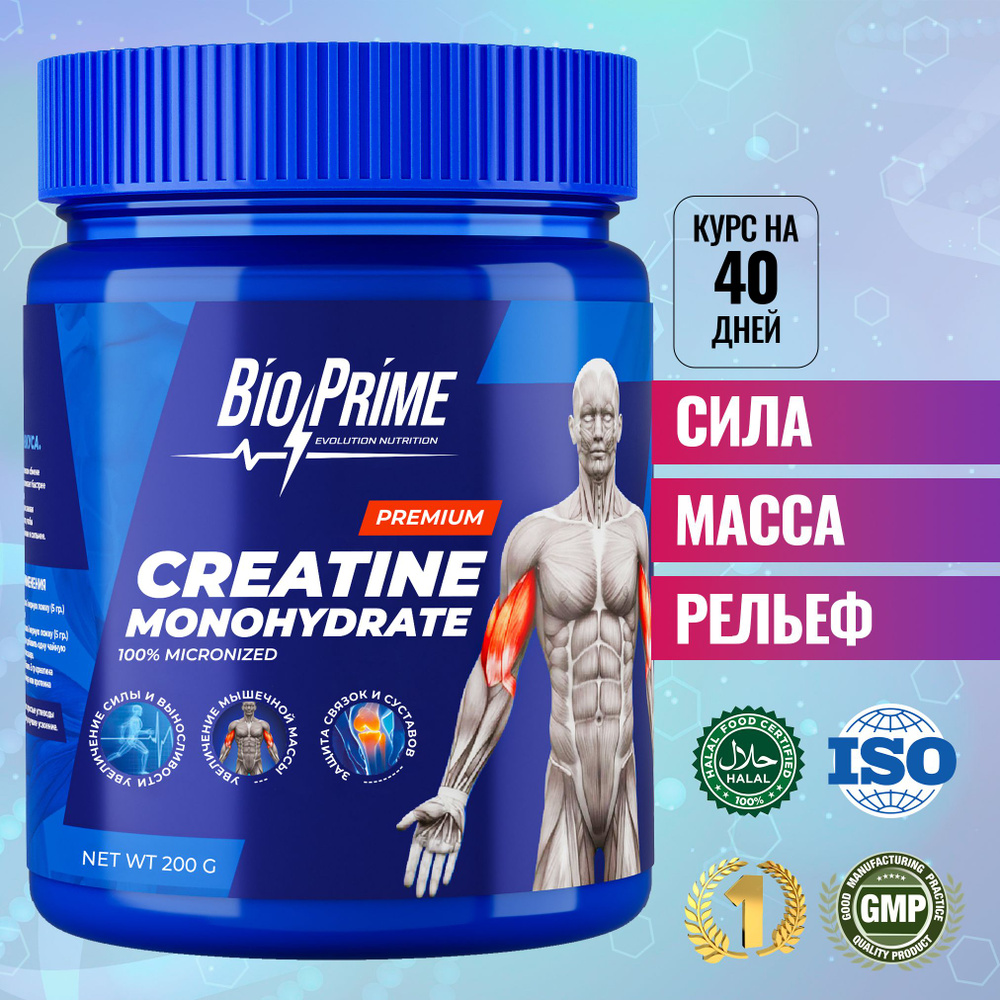 Креатин моногидрат порошок / Creatine Monohydrate, аминокислота ...