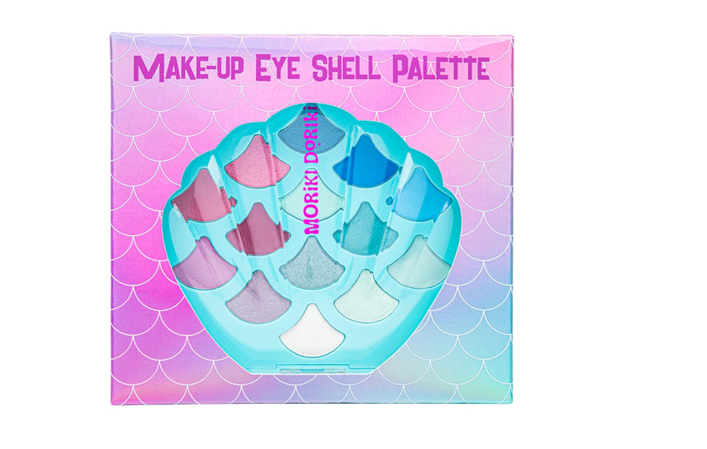 MORIKI DORIKI Палетка для макияжа глаз Eye Shell palette #1