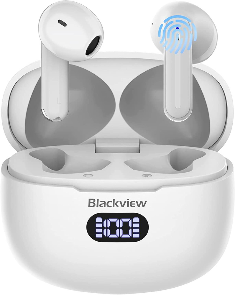 Наушники Вкладыши Blackview Airbuds7-BV2023 - купить по доступным ценам в  интернет-магазине OZON (749441856)