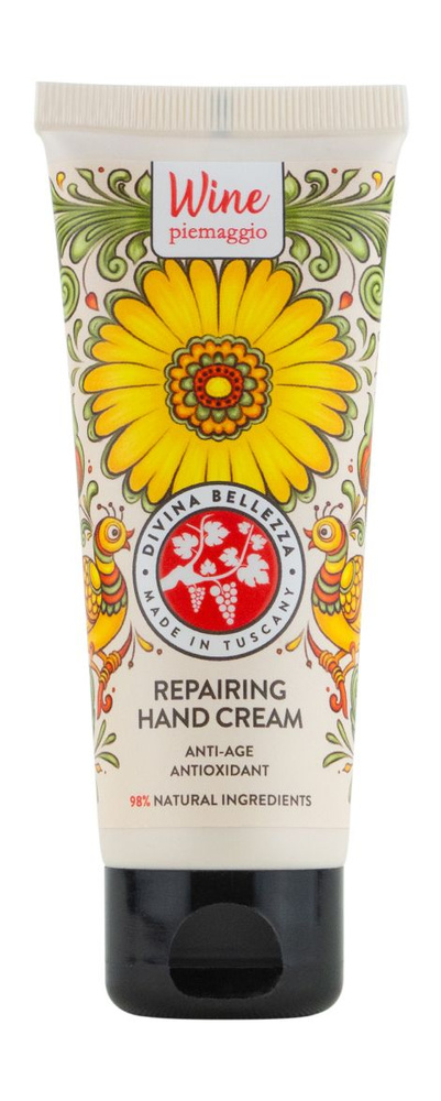 Восстанавливащий крем для рук на основе красного вина / Divina Bellezza Repairing Hand Cream  #1