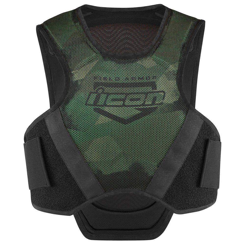 Icon Field Armor Softcore D3O Green Camo мотожилет зеленый (размер: m-l) #1