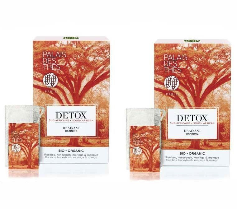 PALAIS DES THES, (Южная Африка), Чай в пакетиках, Detox, Дренажный ...