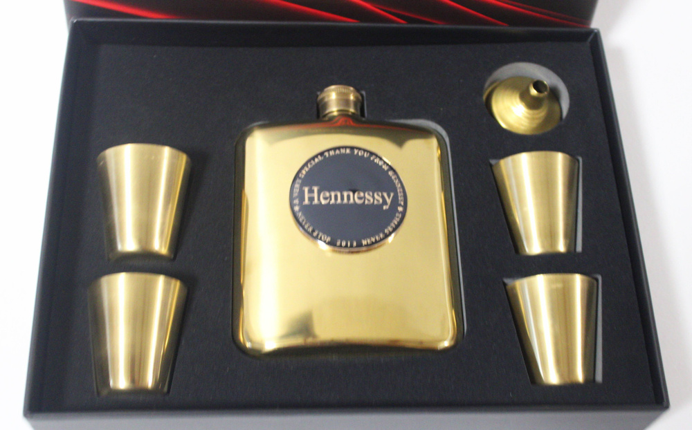 Фляга MOONGRASS подарочный набор. 250мл, золотой - купить с доставкой ...