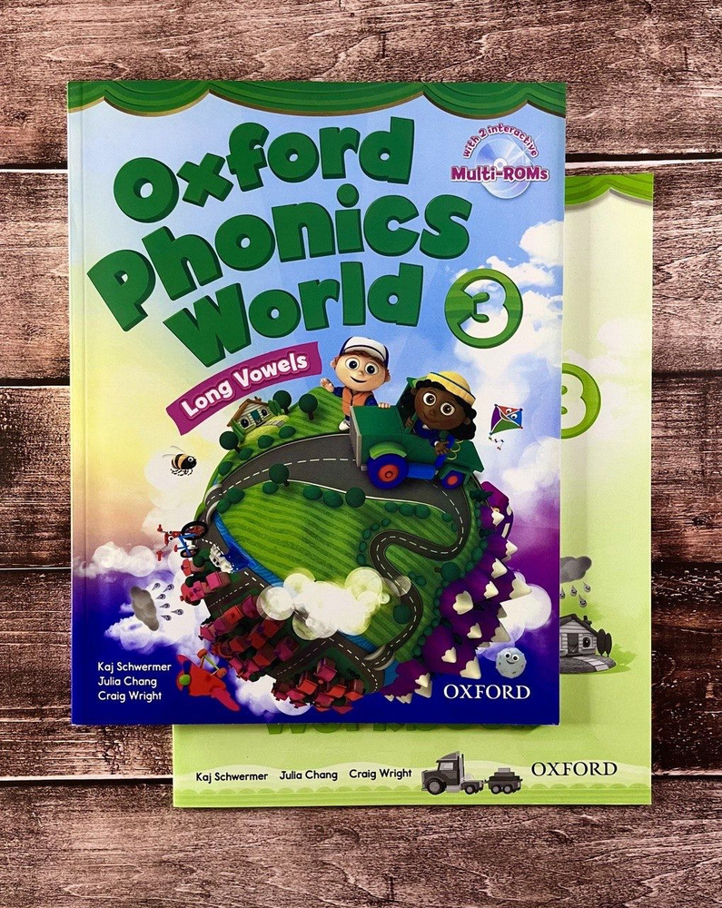 Oxford Phonics World Level 3. Полный комплект. Student Book + Workbook