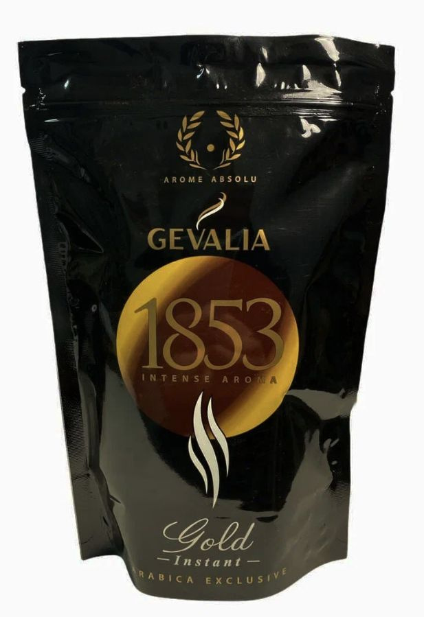 Растворимый кофе Гевалия Gevalia Gold, 200 грамм 100% арабика черная пачка элитный  #1