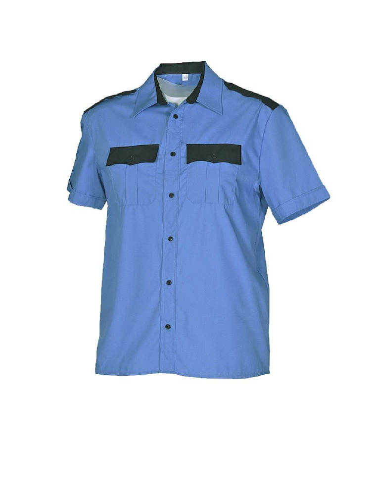 Рубашка мужская форменная с коротким рукавом #1