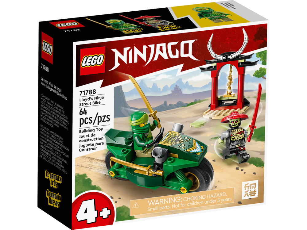 NINJAGO LEGO 71788 Lloyd Ninja Street Bike lego OZON 1398916186