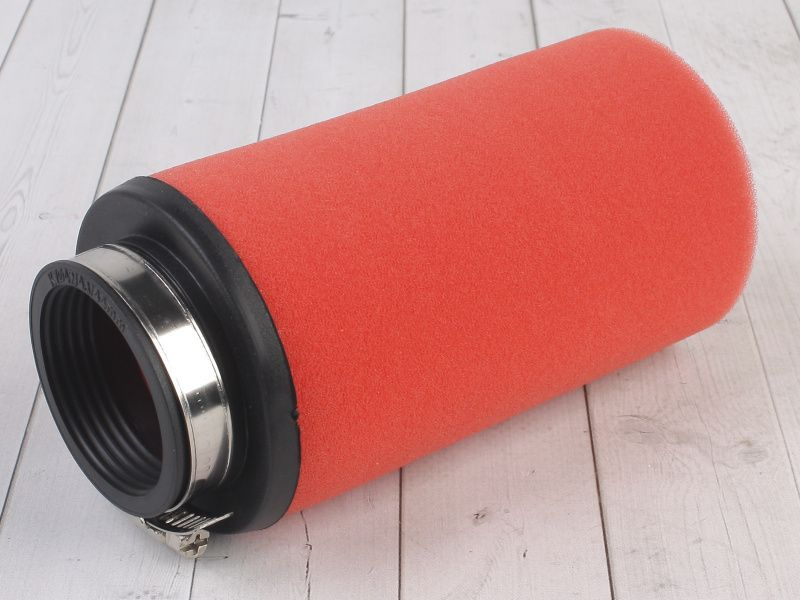 Фильтр возд нулевик 5 d42mm поролон чернкрасный #1