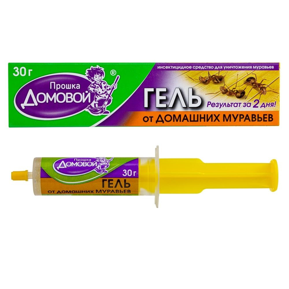 Домовой Прошка гель от домашних муравьев, 30 г - купить с доставкой по ...
