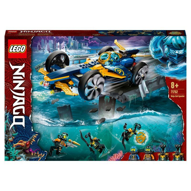 Конструктор LEGO NINJAGO 71752 Спидер амфибия ниндзя #1