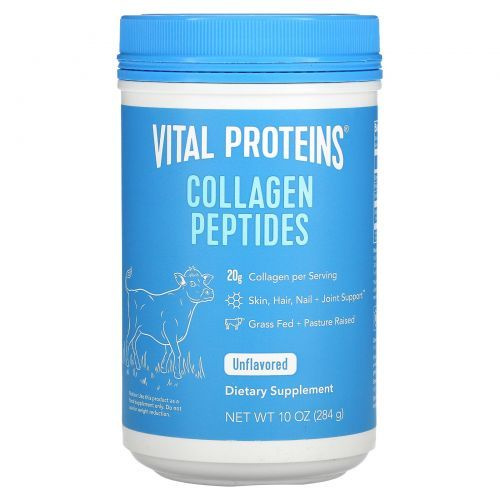 Vital Proteins, Пептиды коллагена, без вкусовых добавок, 284гр #1