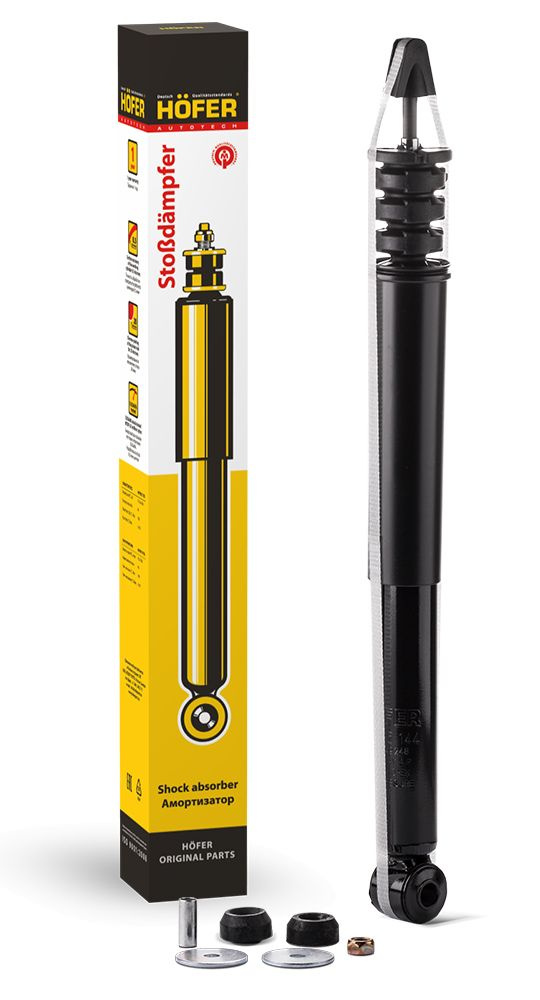 Амортизатор задний газовый Рено Логан (2004-н.в) / Рено Сандеро(2007-н ...