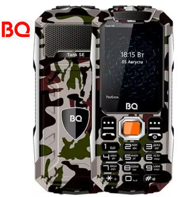 Мобильный телефон BQ 2432 Tank SE Military Green #1