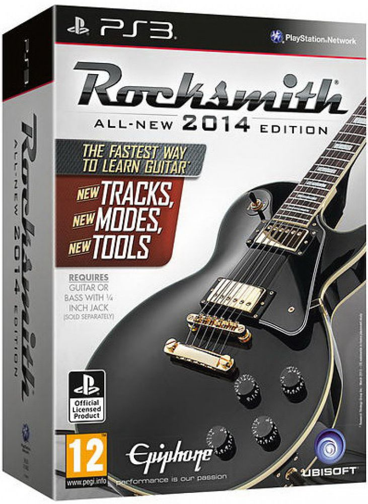 Игра Rocksmith 2014 Remastered (+ Кабель) (PlayStation 3, Английская версия) #1