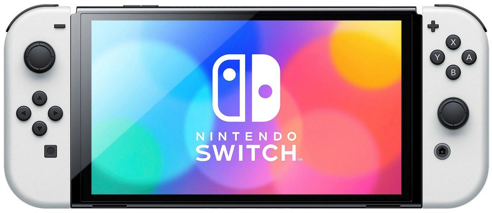 Игровая приставка Nintendo Switch OLED 64 Гб, белая #1