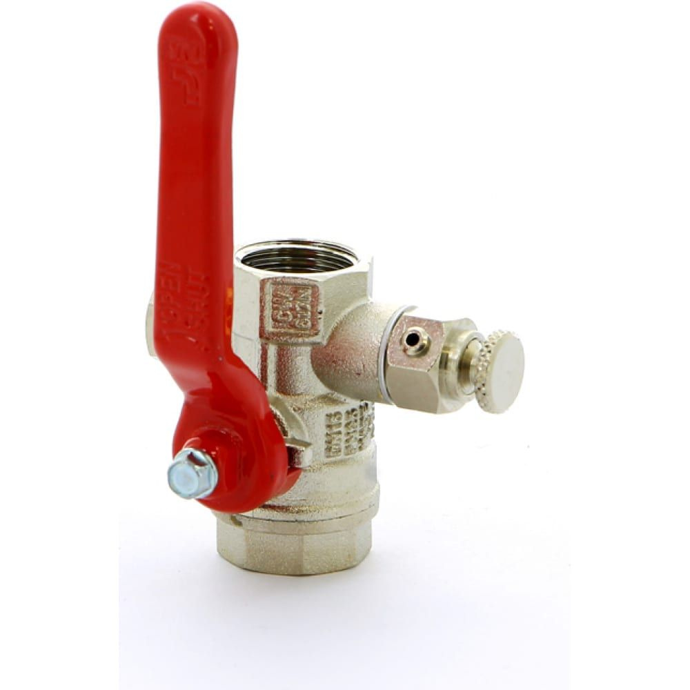 Шаровой кран ITAP муфтовый, полнопроходной, со спускным устройством ...