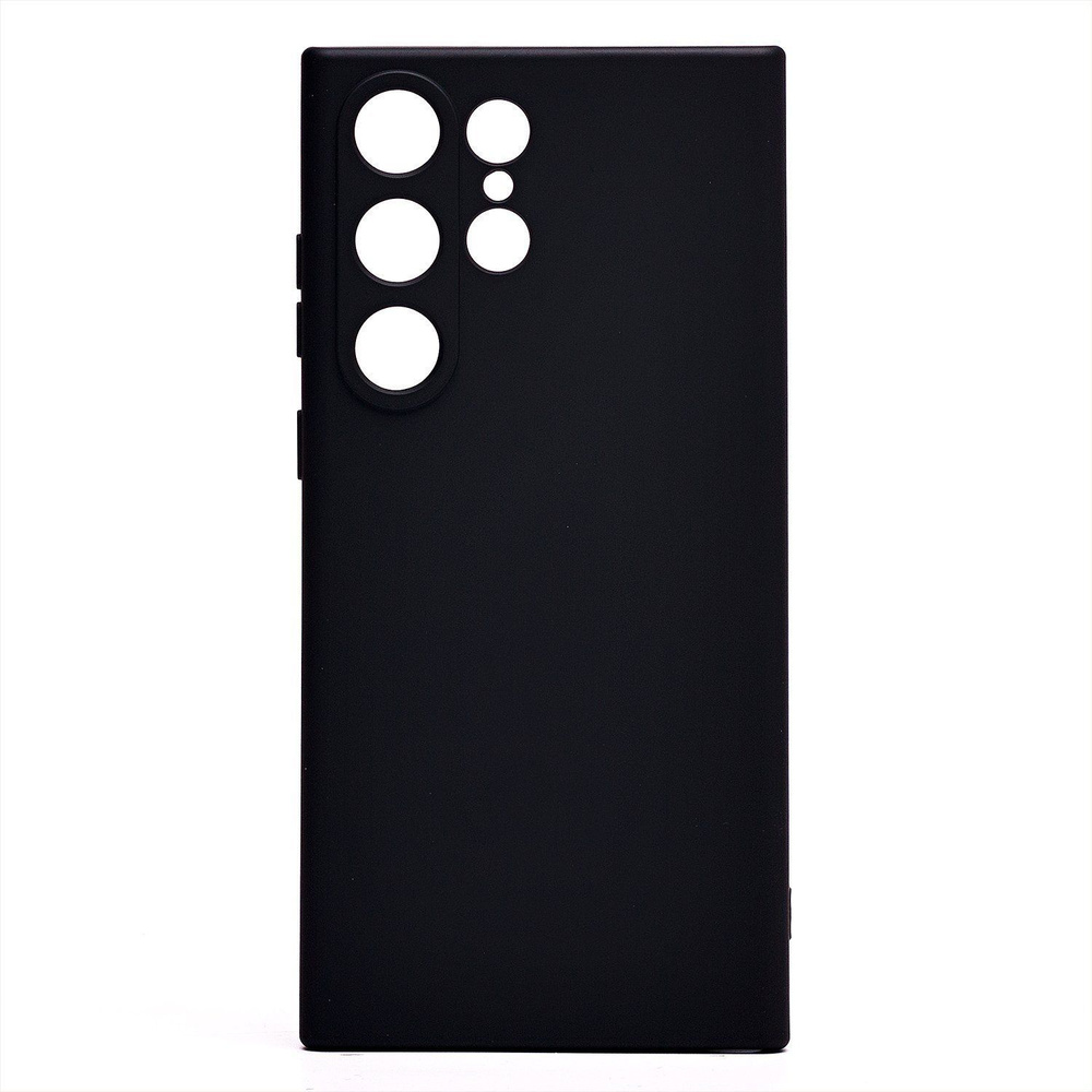Чехол для Samsung SM-S918 (Galaxy S23 Ultra) силиконовый Soft Touch 4 <черный> #1