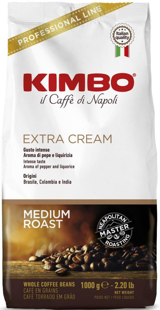 Kimbo Extra Cream 1 кг кофе в зернах #1