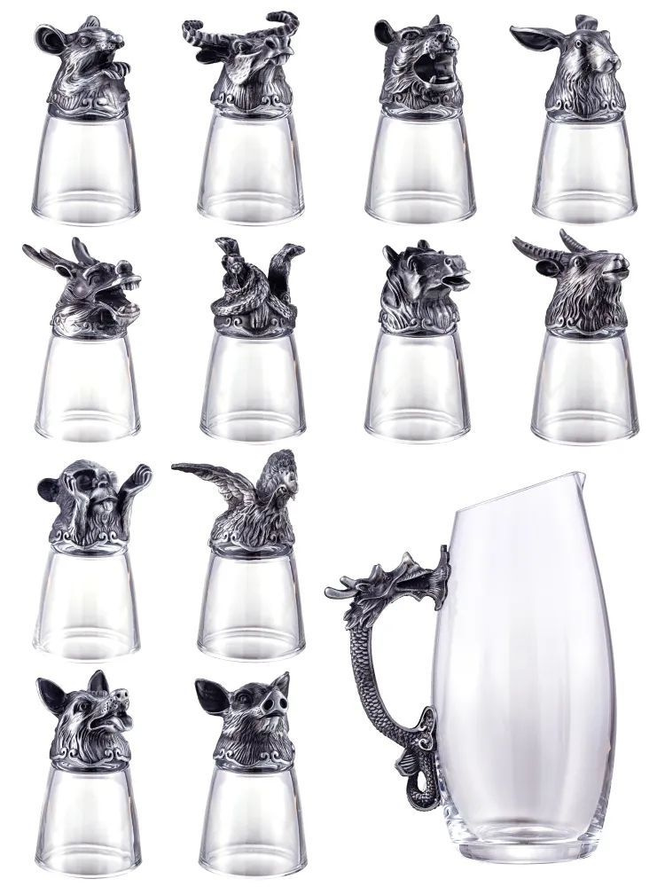 Набор рюмок для коньяка, для граппы, 25 мл, Стекло, 13 шт купить по ...