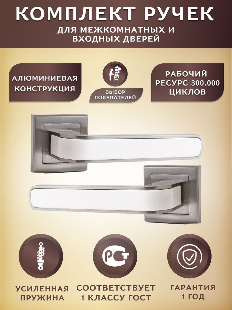 АТН / Ручка для двери межкомнатной и входной - купить по низкой цене в ...