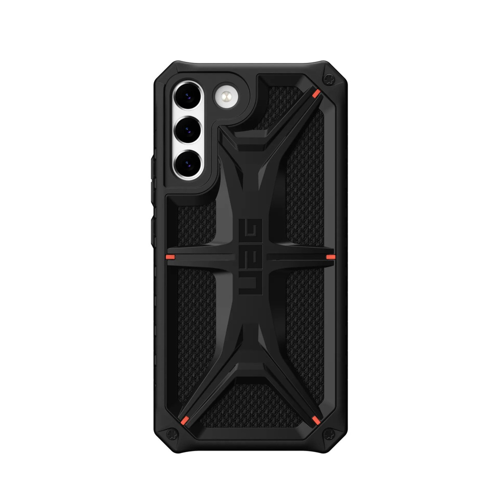 Чехол UAG Monarch Kevlar Series для Samsung Galaxy S22 Plus черный кевлар #1