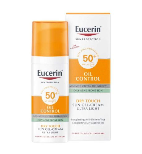 Солнцезащитный крем для лица Eucerin SPF 50 Oil Control для жирной и склонной к появлению пятен кожи,50 #1