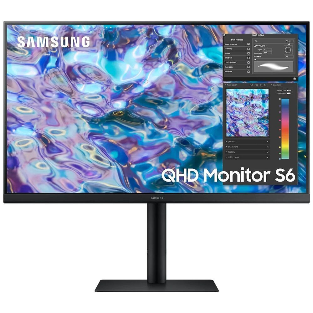 Samsung 27" Монитор S27B610EQ, черный #1