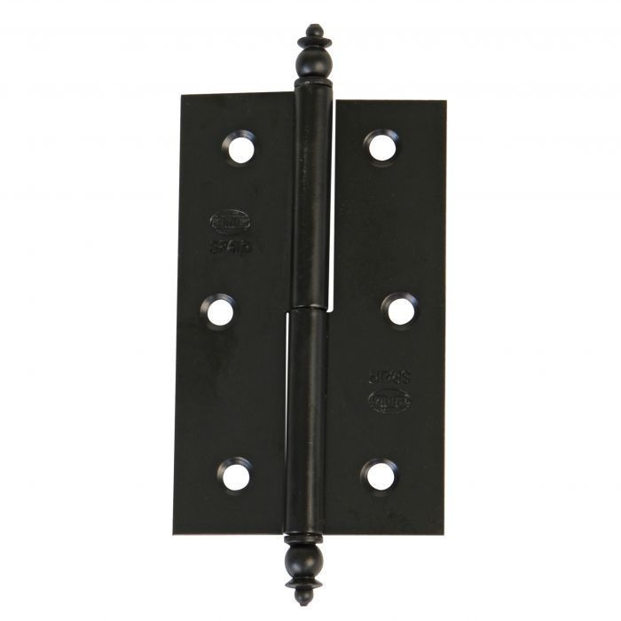 Петля мебельная правая Amig 541-60 (5163), 60х41 мм, черная, комплект 4 шт.  #1