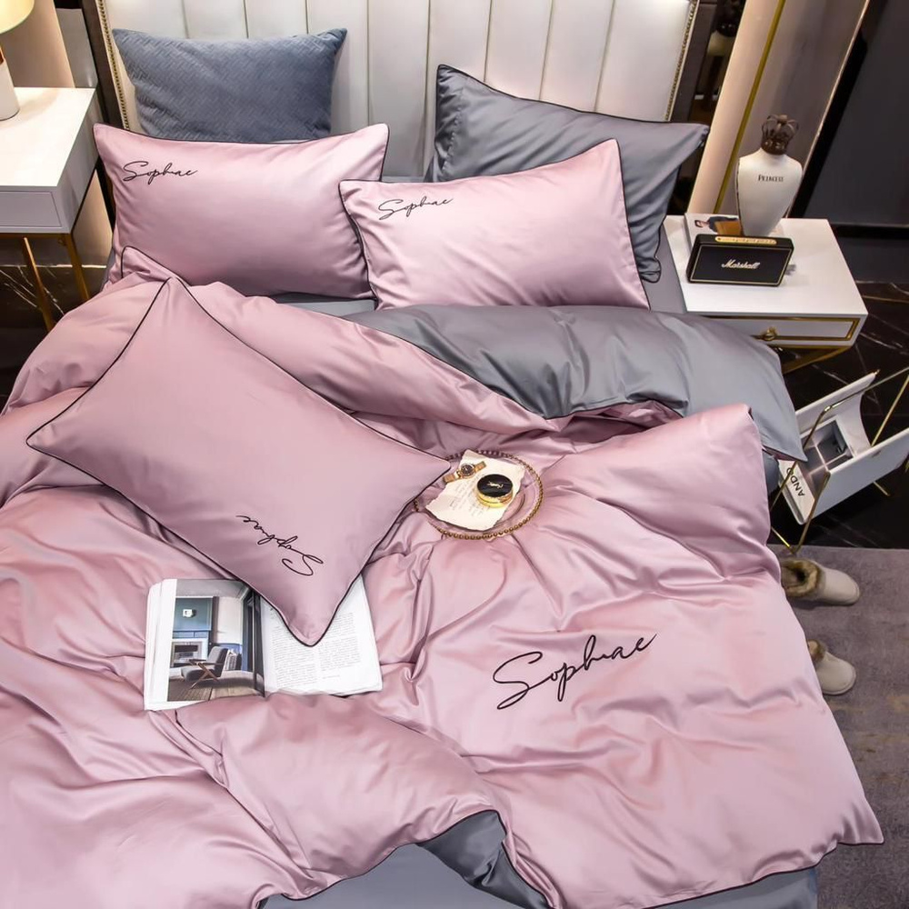 Комплект постельного белья одноцветное , наволочки 70x70 - купить повыгодной цене в интернет-магазине OZON (949217670)