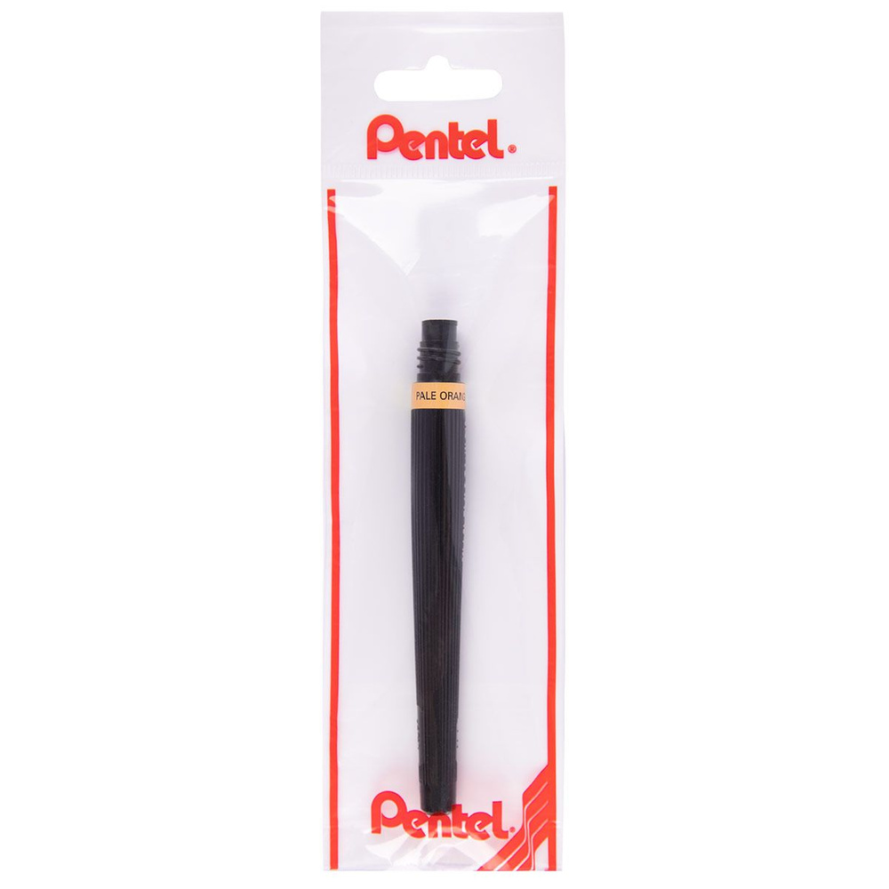 Сменный картридж для кисти с краской "Pentel" Colour Brush GFL кисть/круглое тонкое FR-116X бежевый  #1