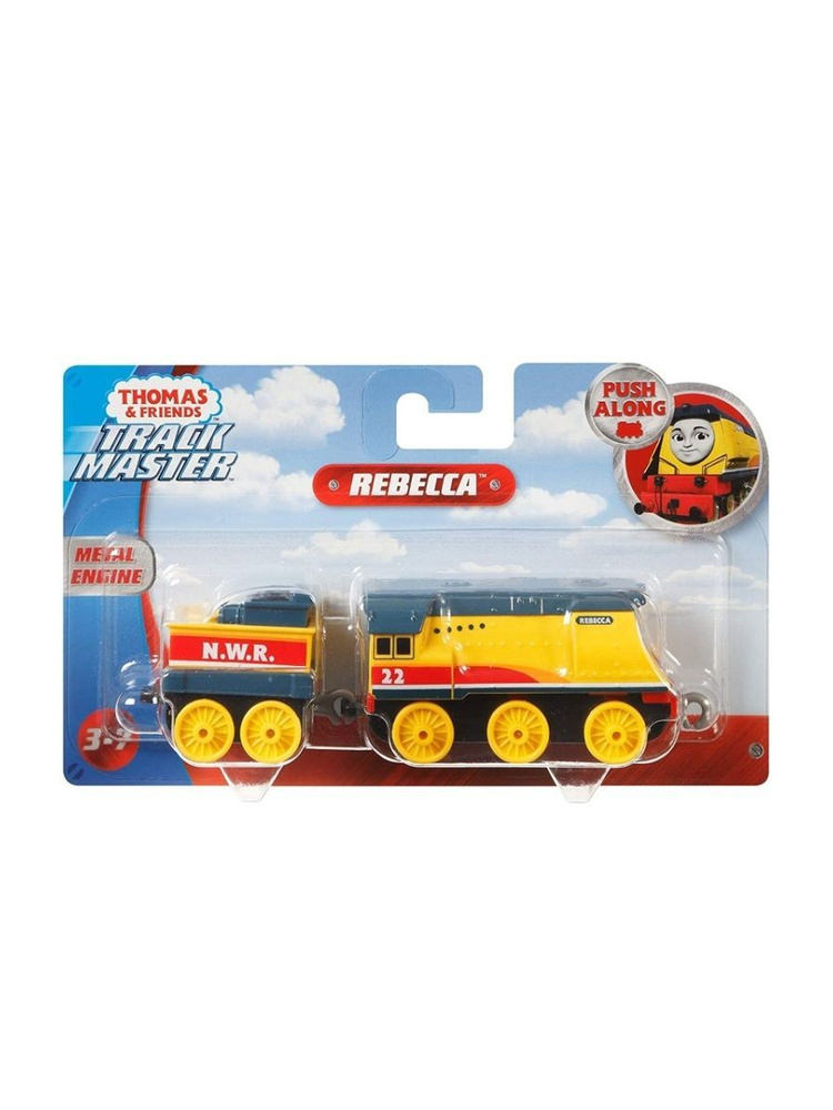 FXX27 Паровозик Thomas & Friends металлический с вагоном герои мультфильмов Томас и его друзья TRACK #1