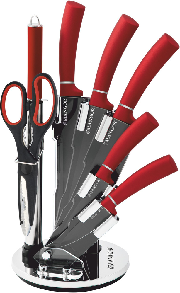 Набор кухонных ножей Mangor, Нержавеющая сталь купить по низкой цене с ...