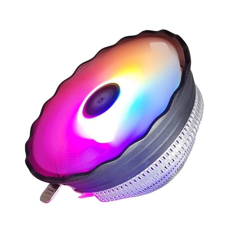 Кулер для процессора M-120 Intel/AMD с LED подсветкой RGB - купить ...