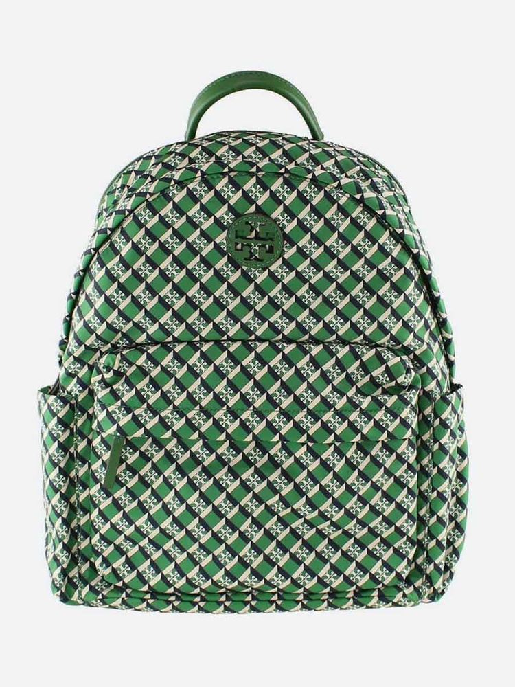 Tory Burch Ella Nylon Printed Backpack OZON 976208592