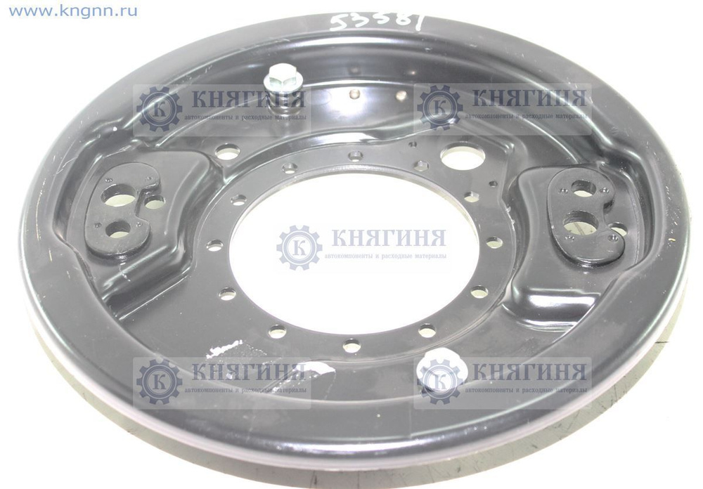 Щит тормоза ГАЗ 3308, 33081 передний левый - GAZ арт. 33083501013 ...