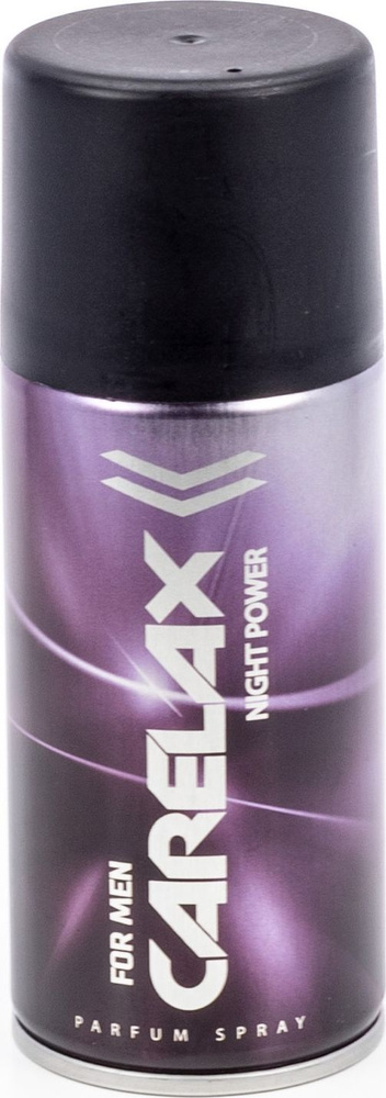 Дезодорант мужской Carelax / Карелакс Night power спрей 150мл / защита от пота и запаха  #1