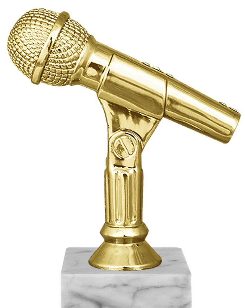 Подарок-награда "Микрофон", высота 12 см. Вариант №86 #1