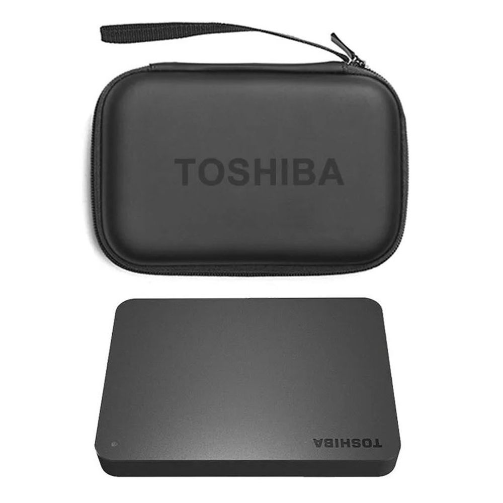 Toshiba 1 ТБ Внешний жесткий диск (DTB410), черный