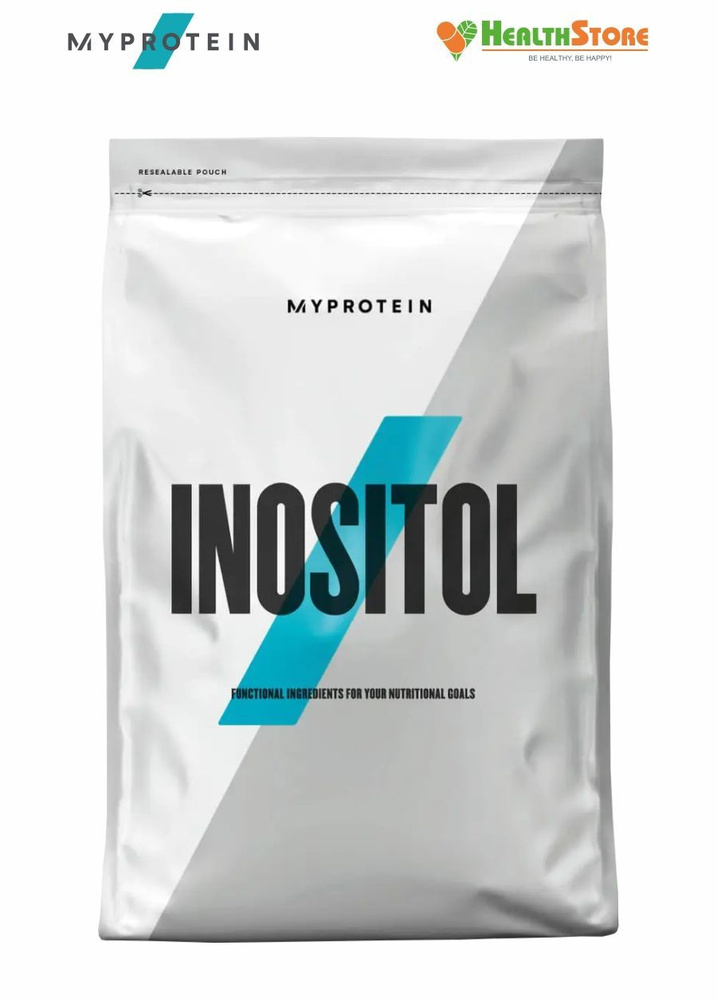 Myprotein Inositol 500г (натуральный) инозитол в форме мио-инозитола ...