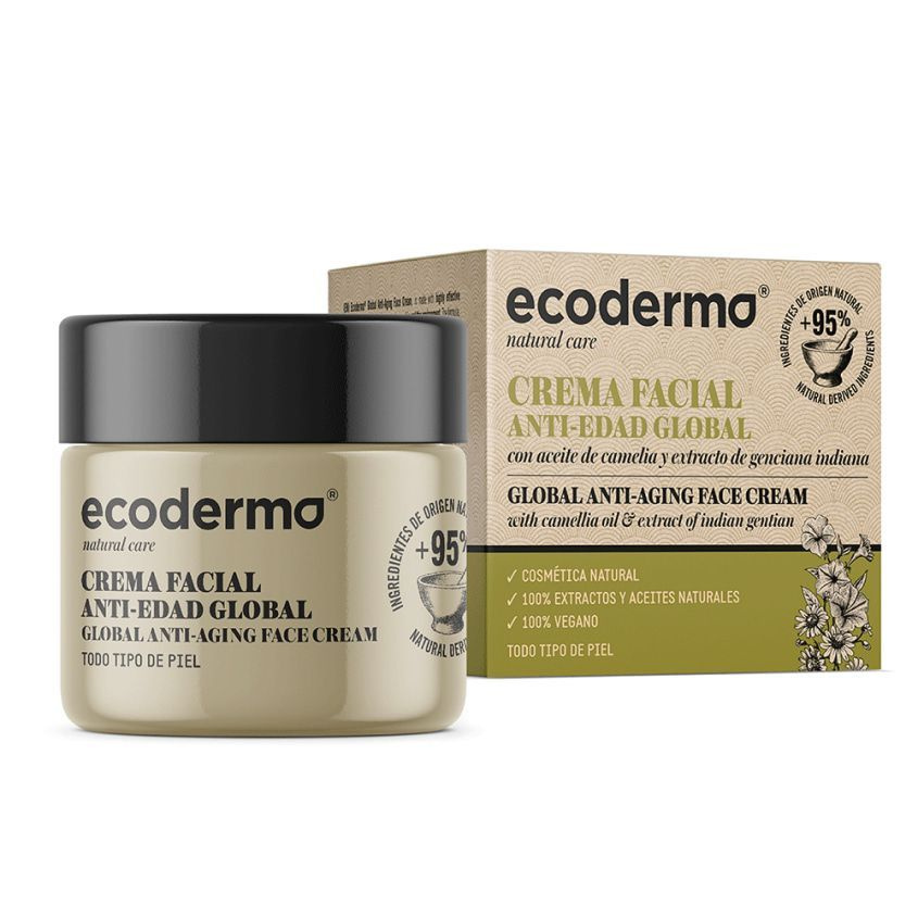 ECODERMA Крем для лица антивозрастной Global Anti-Aging Face Cream, 50 мл #1