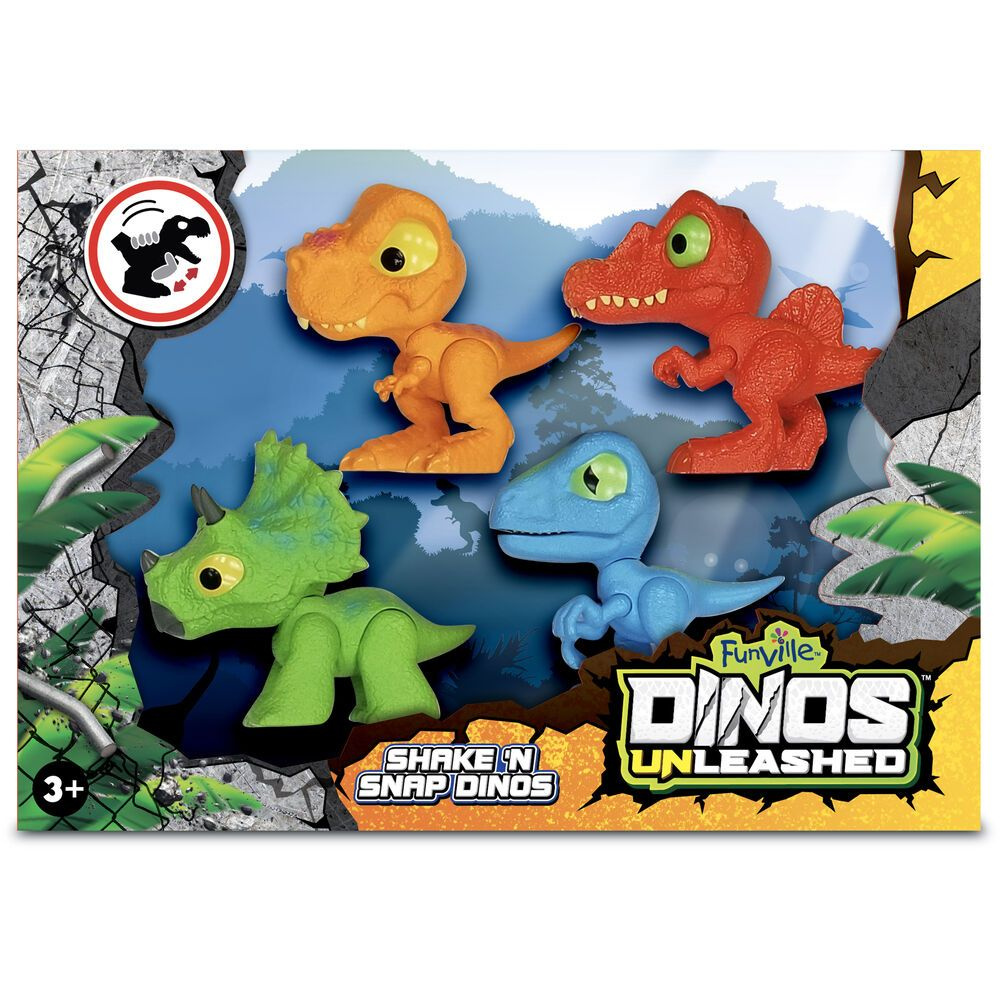 Фигурка клацающий динозавр Dino Unleashed (4 шт) (31129FI) #1