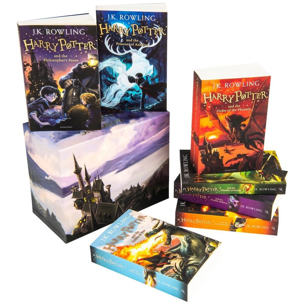 Harry Potter Boxed Set 7 books: harry potter на английском Paperback ...