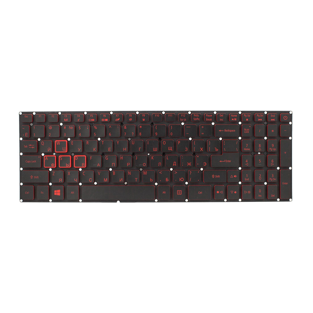 Клавиатура с подсветкой для ноутбука Acer Nitro AN515-52 AN515-42 AN515-51 N17C1 AN515-31 AN515-41 AN515-53 #1