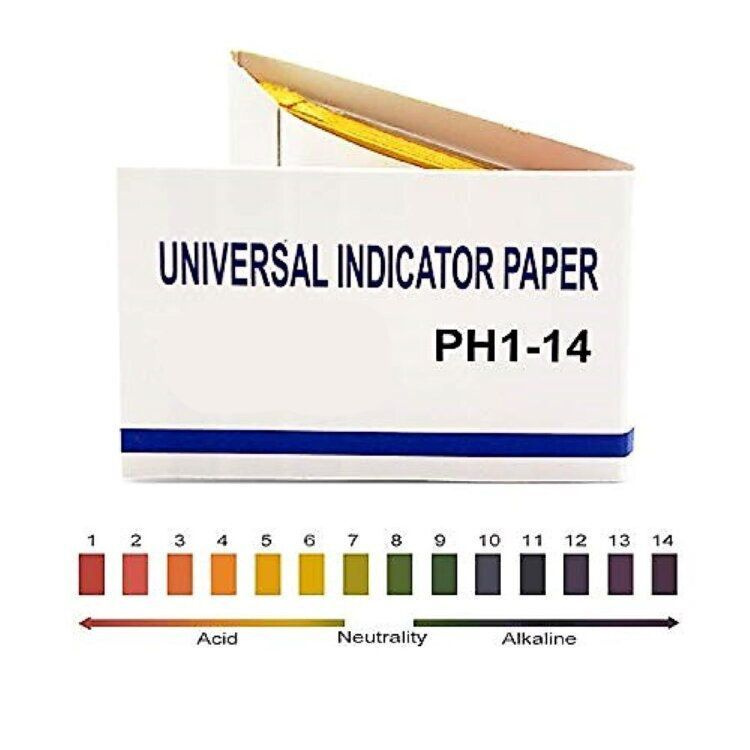 Лакмусовая бумага (ph-тестер), 80 полосок от 1 до 14 pH евро #1