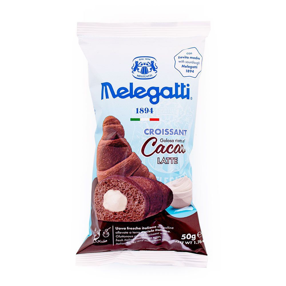 Круассан c какао и начинкой из сливочного крема, MELEGATTI, 0,050 кг  #1