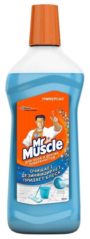 Mr Muscle Моющее средство для пола и других поверхностей Универсал После дождя, 500 мл  #1