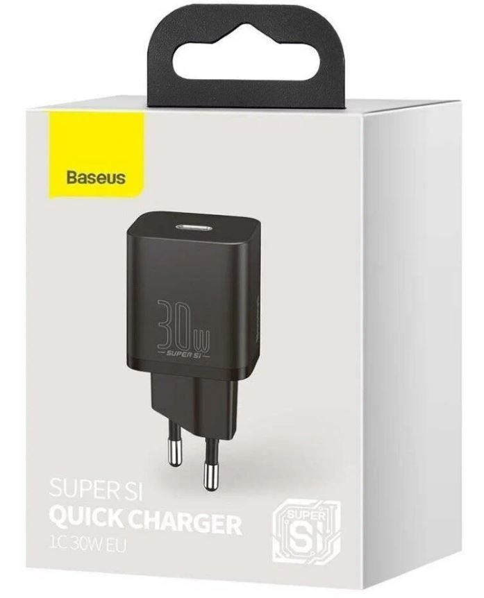 Сетевое зарядное устройство Baseus Сетевое Super Si Quick Charger, 30 ...