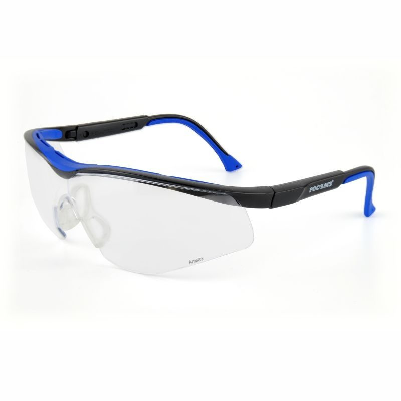 Очки защитные РОСОМЗ О50 Monaco АЛМАЗ прозрачные, очки спортивные, сверхпрочные, арт.150537 (вставка #1
