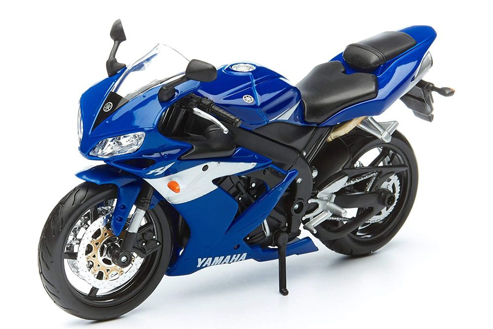 Модель коллекционная Yamaha YZF-R1 / ямаха вайзетф Р1 синий #1